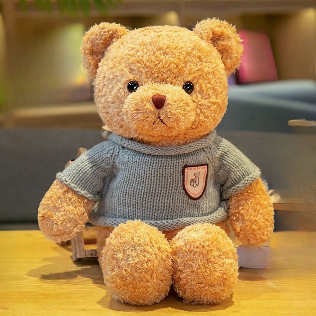 Cuddle & Sip Gift Set – Teddy Bear + Fancy Thermal Flask - Image 5