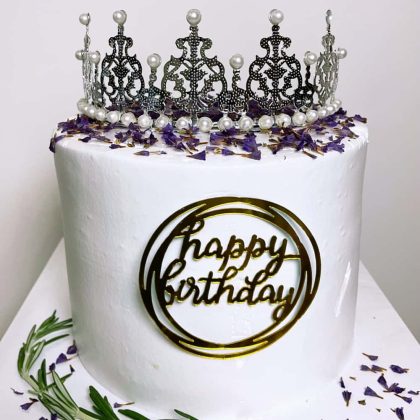 Royal Birthday Crown Cake